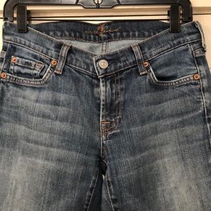 7 for All Mankind Light Wash Jeans